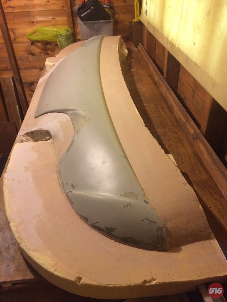 First part of mould ready to go