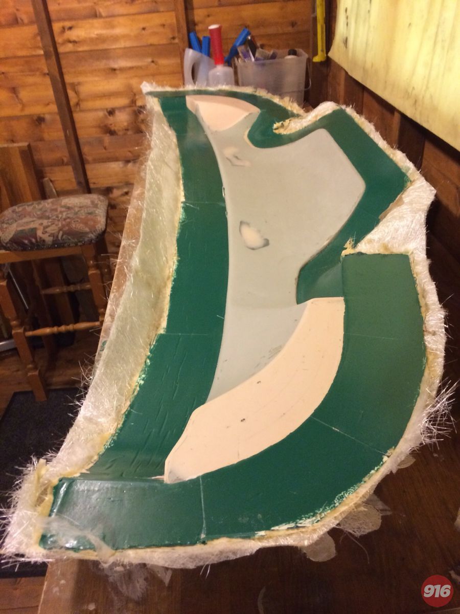 The odd side has done its job and now is in the bin need to clean those edges up