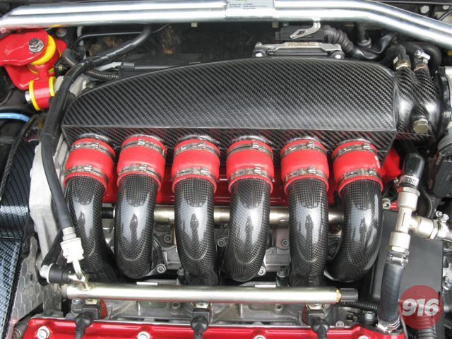 carbon intake runners & new carbon plenum