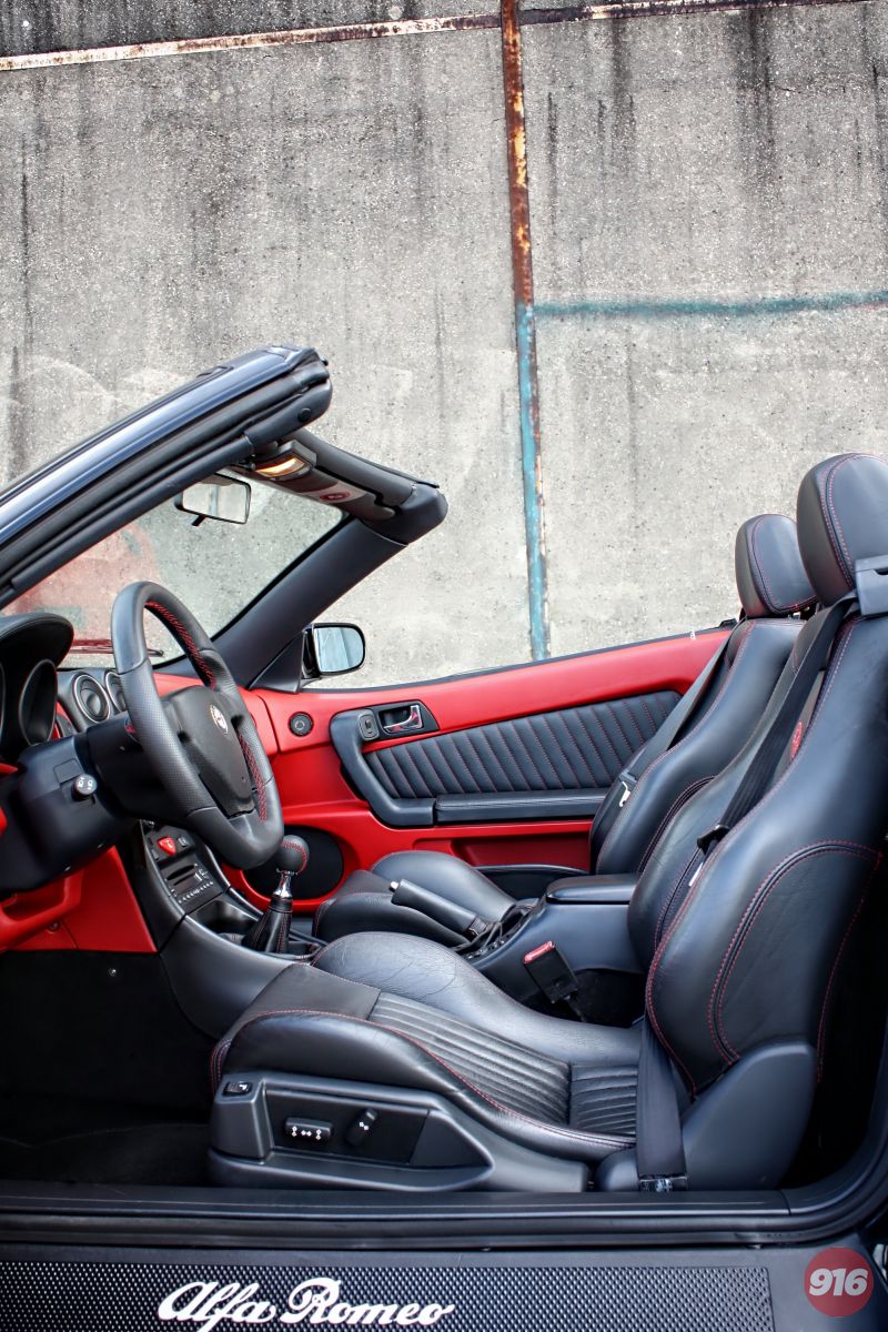 Alfa Spider Cup Red style Sportivo.