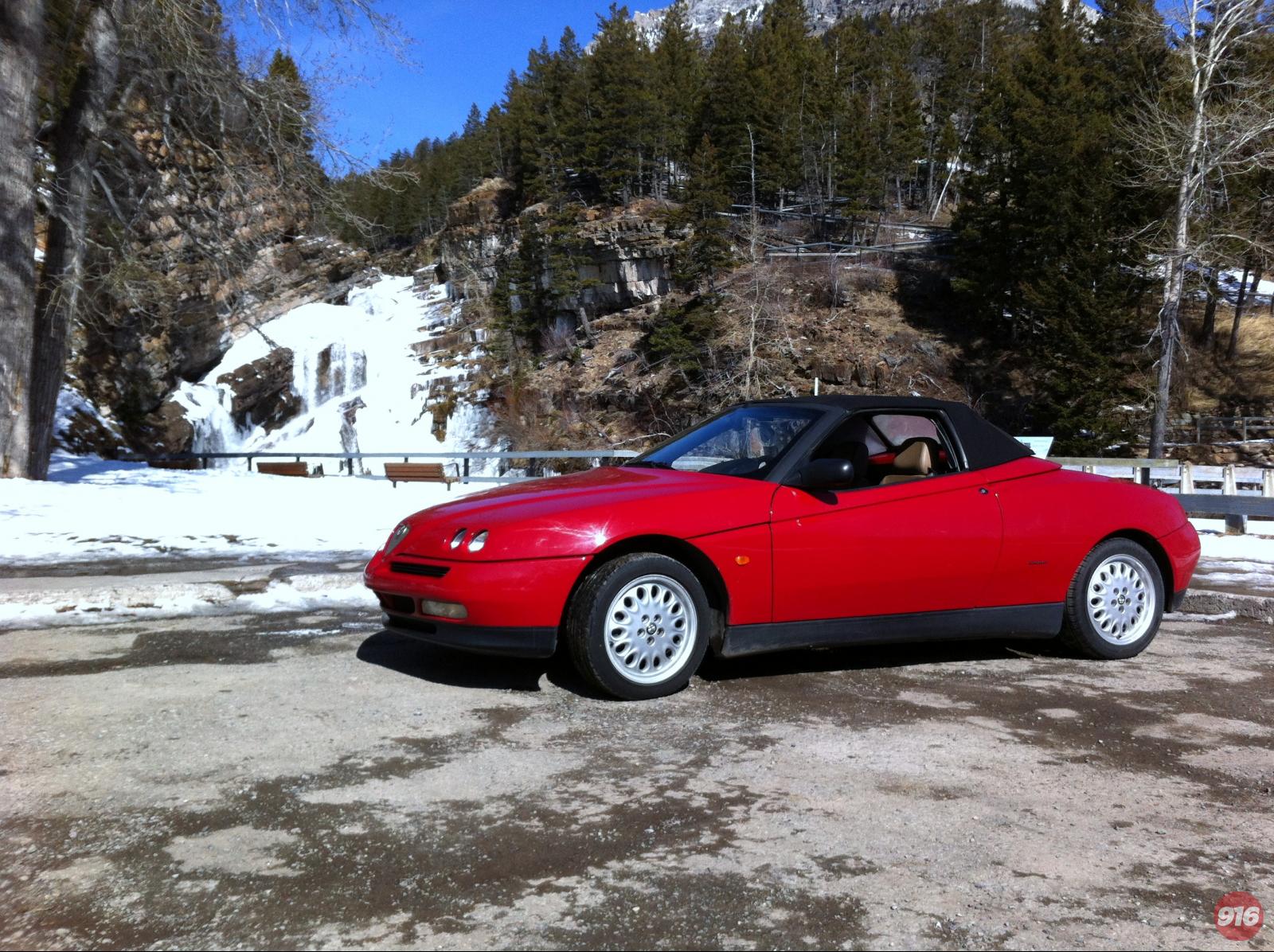 Waterton Lakes Ntl Park, Alberta Canada - Cameron Falls