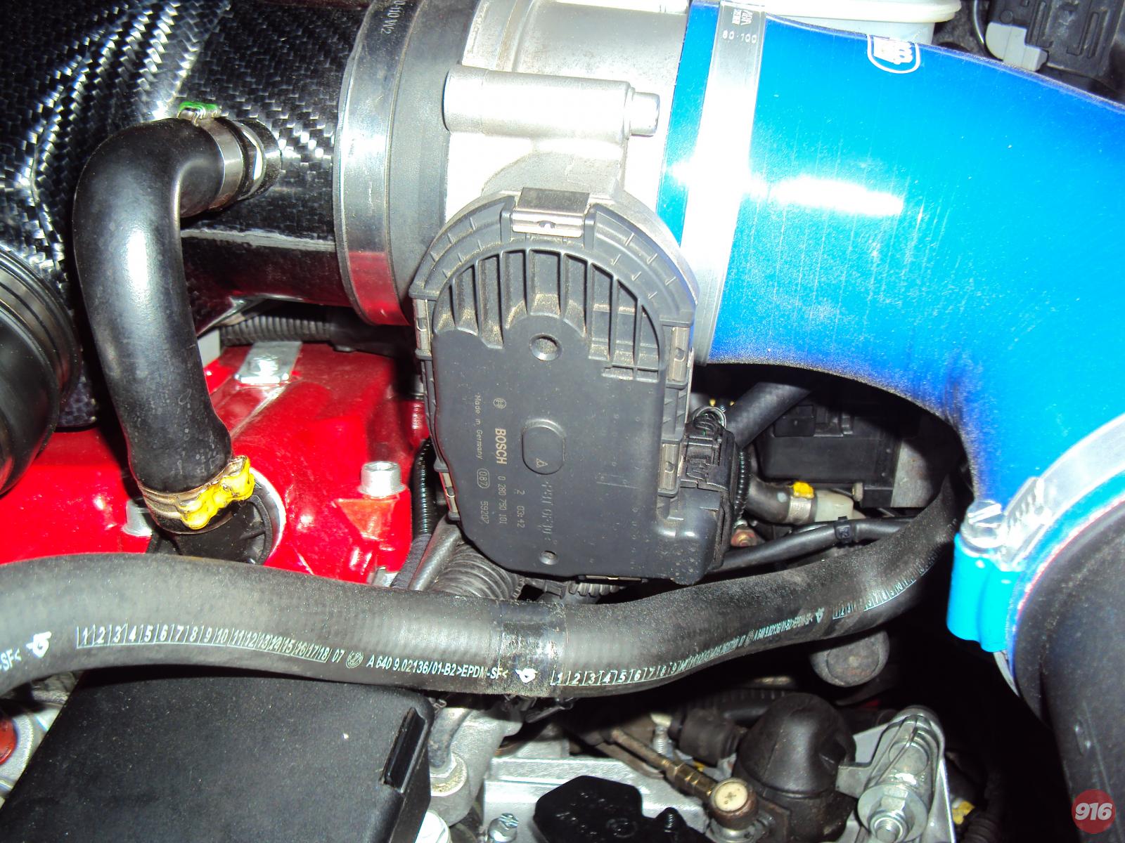 Throttlebody F430 / Carbon plenum