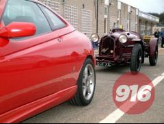GTV and an historic Alfa, both en route to Denmark!