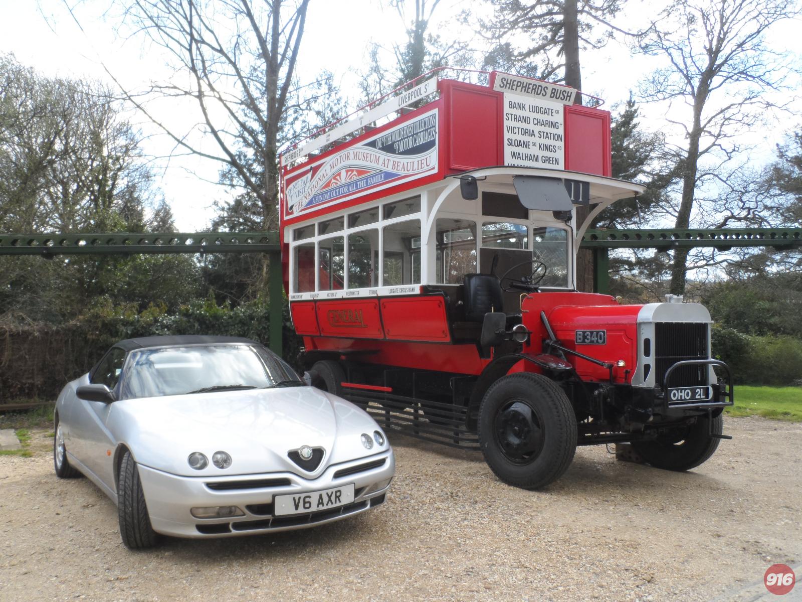 Old meets getting older at Beulieu Motor Museum